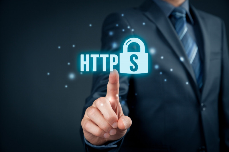 How are websites made safer with https