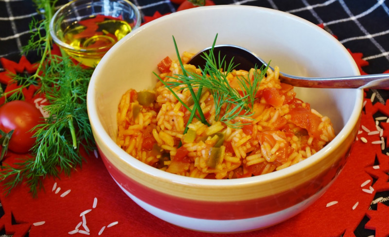 Simple Beginner Recipes - Online Tomato Rice