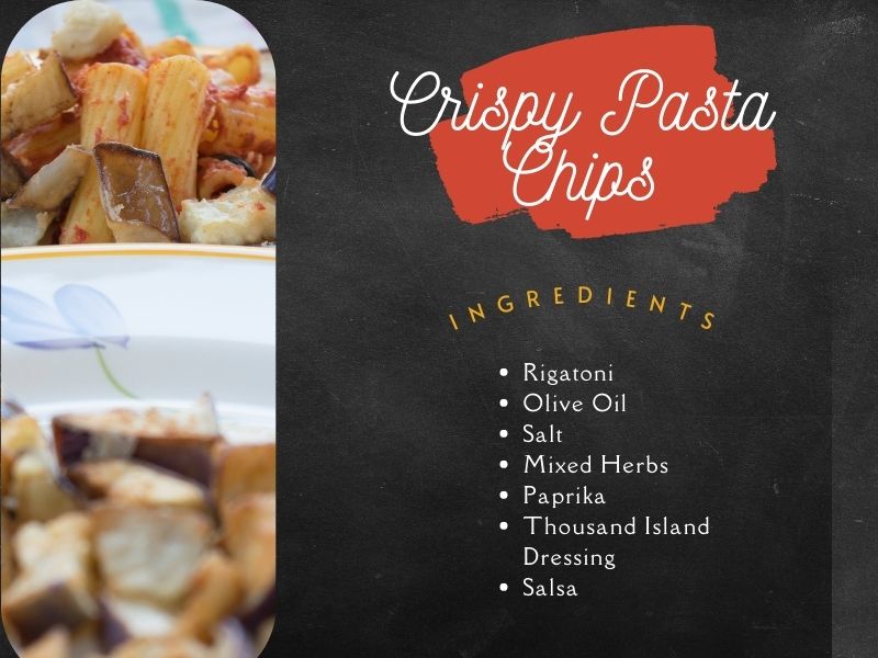 Simple Pasta Recipes Crispy Pasta Chips